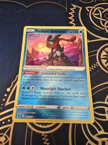 Radiant greninja 046 - greninja, 046/189