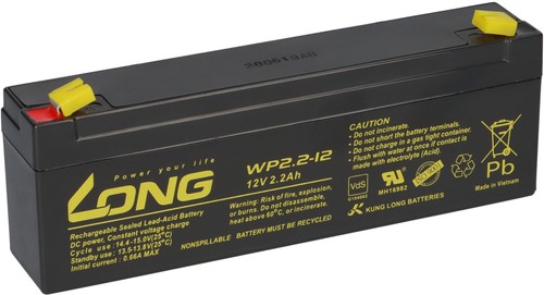 12v 2ah kompatibel - 12v,